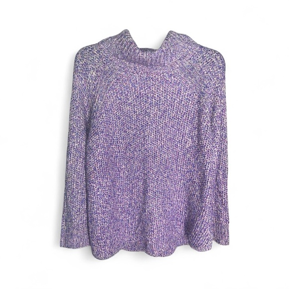 JohnPaulRichard Lavender Cowl Neck Sweater - Picture 2 of 5